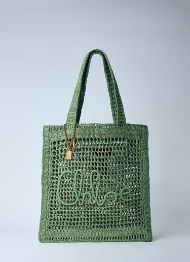 Chloé Summer Banana Tote Bag Green chl0260024