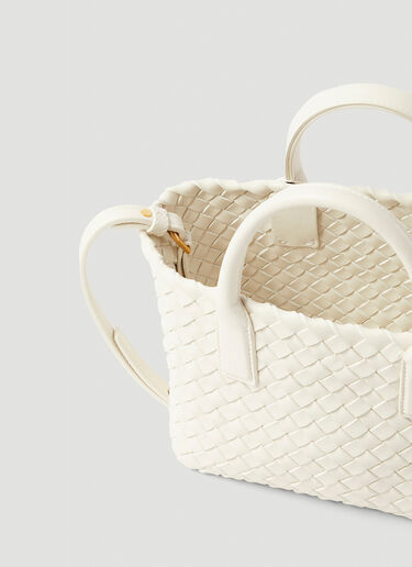 Bottega Veneta Cabat Mini Tote Bag White bov0251016