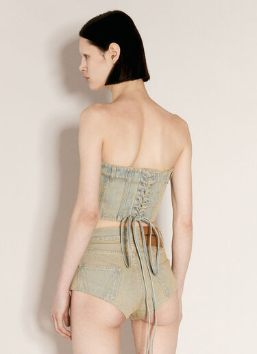 VETEMENTS Denim Corset Beige vet0255007