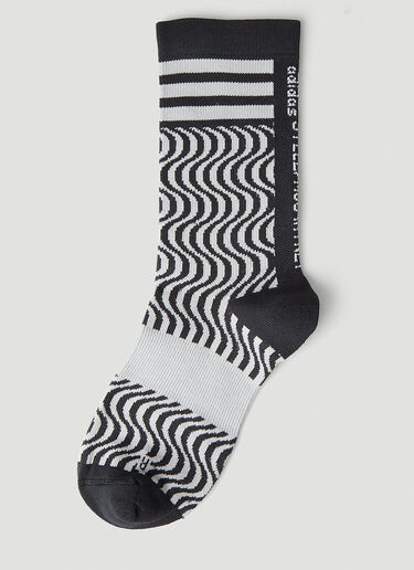 Graphic Intarsia Socks adidas by Stella McCartney Graphic Intarsia Socks Black asm0250038