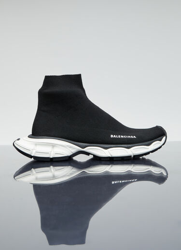 Balenciaga 3XL Knit Sock Sneakers Black bal0255030