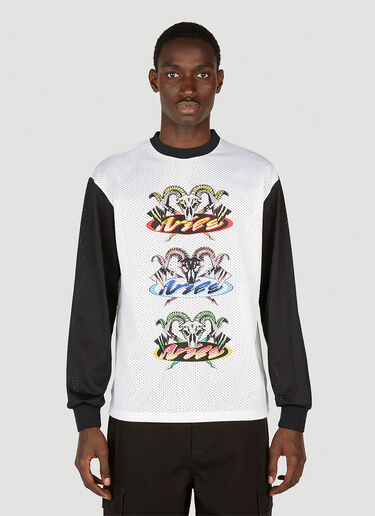 Aries Airtex Moto Ram T-Shirt White ari0152001