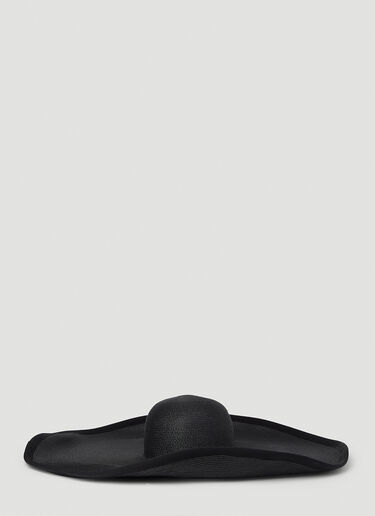 Max Mara Oversized Hat Black max0252066