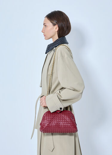 Bottega Veneta Small Lauren Shoulder Bag Red bov0265033