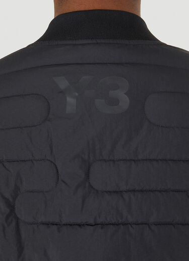 Y-3 Quilted Bomber Jacket Black yyy0249024