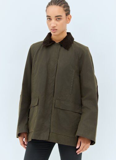 TOTEME Country Jacket Green tot0258007