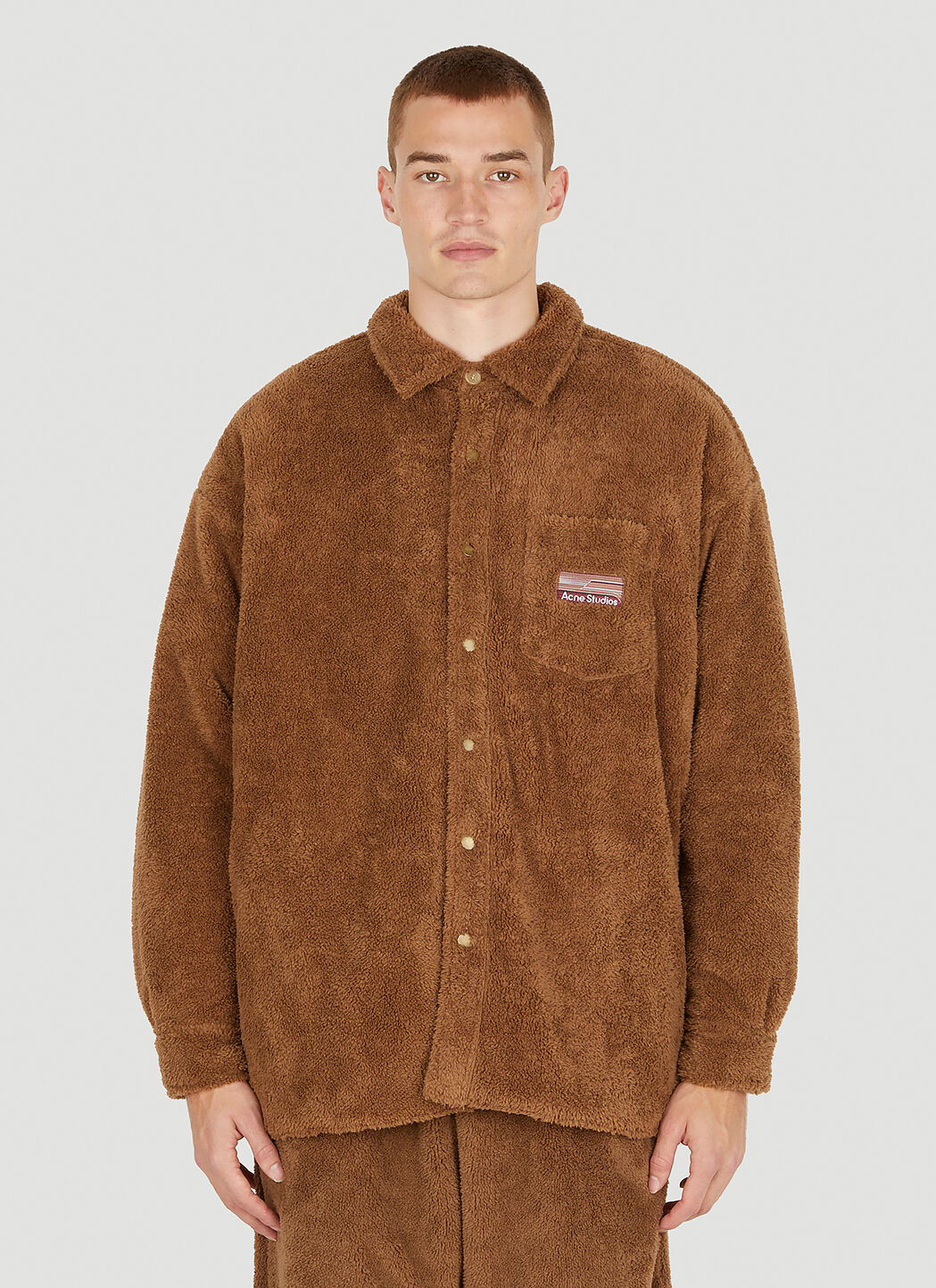 Acne studios best sale teddy jacket
