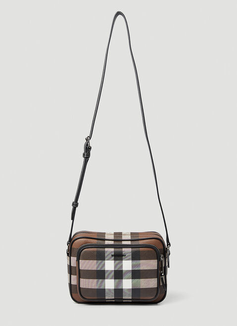 Burberry Check Paddy Crossbody Bag Beige bur0152030