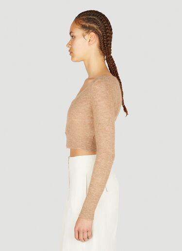 Le Cardigan Alzou Jacquemus Le Cardigan Alzou Beige jac0251040