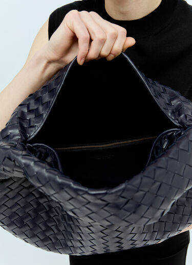 Bottega Veneta 라지 홉 숄더백 블루 bov0255066