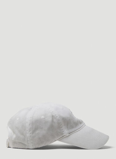 Balenciaga BB 파리스 베이스볼 캡 White bal0149071