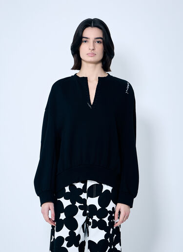 Marni Topstitch Sweatshirt Black mni0259003