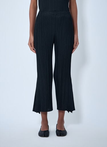 Pleats Please Issey Miyake Pleated Pants Black plp0263002