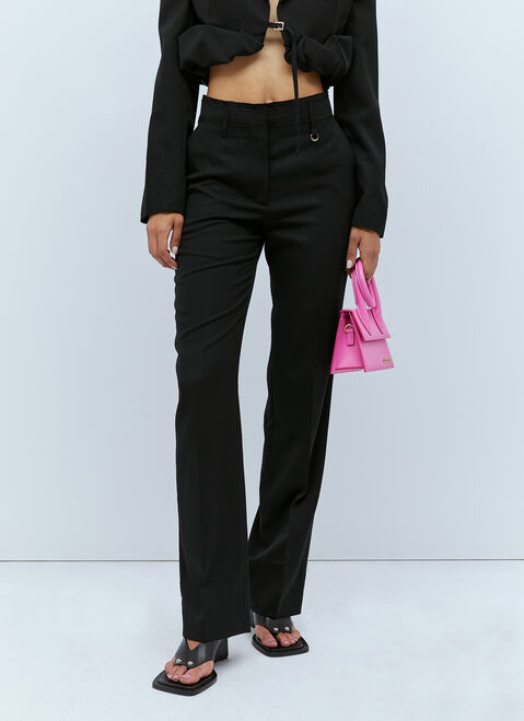 Alexander Wang Le Pantalon Ficelle Pants Black awg0253026