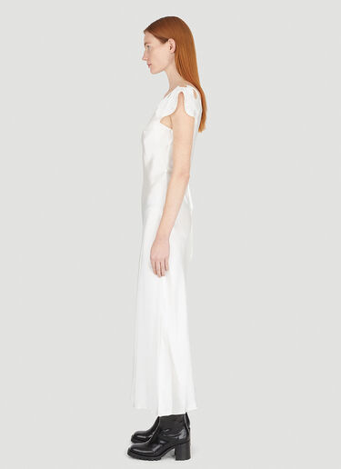 Marc Jacobs Embroidered Keyhole Slip Dress White mcj0247002