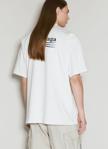 Balenciaga Large Fit T-Shirt White bal0153012