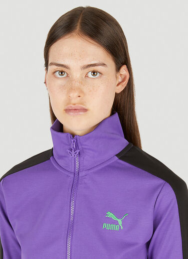 Puma x Dua Lipa T7 Cropped Track Top Purple pdl0250007