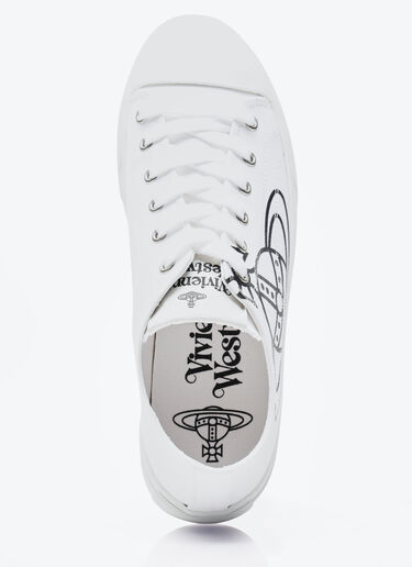 Plimsoll Sneakers Vivienne Westwood Plimsoll Sneakers White vvw0251131