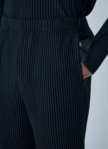 Homme Plissé Issey Miyake Pleated Tapered Pants Black hmp0163001