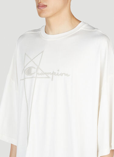 Rick Owens x Champion Tommy T-Shirt White roc0153013