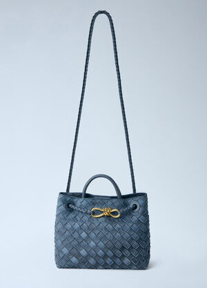 Bottega Veneta Small Andiamo Handbag Blue bov0264010