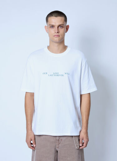 Logo Motif T-Shirt ACMH x Love International Logo Motif T-Shirt White acl0162001