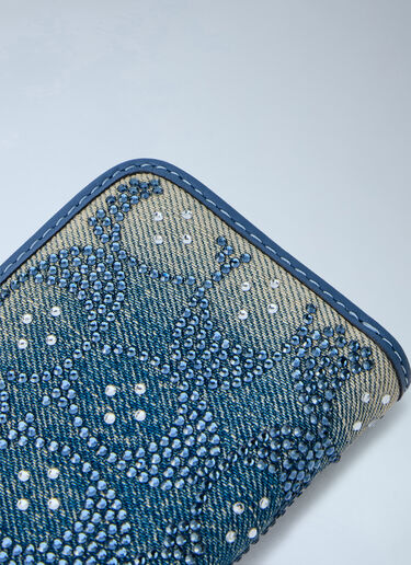 LN-CC® - Coach: Essential Small Zip Around Card Case - Blue Coach Essential Small Zip Around Card Case Blue coa0265029