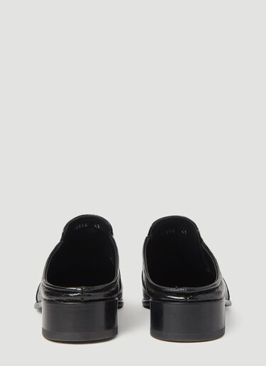 Martine Rose Snout Mule Loafers Black mtr0154014