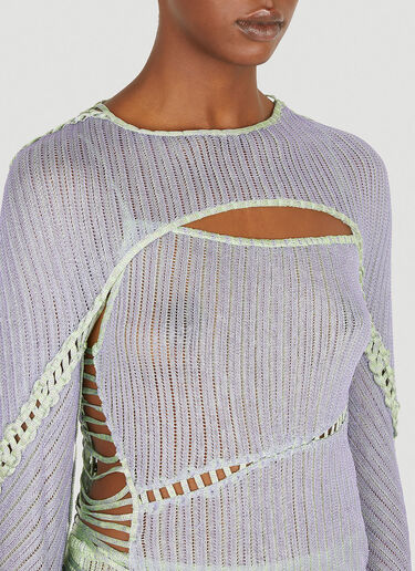 Isa Boulder Jigsaw Reversible Long Sleeve Top Green isa0249012