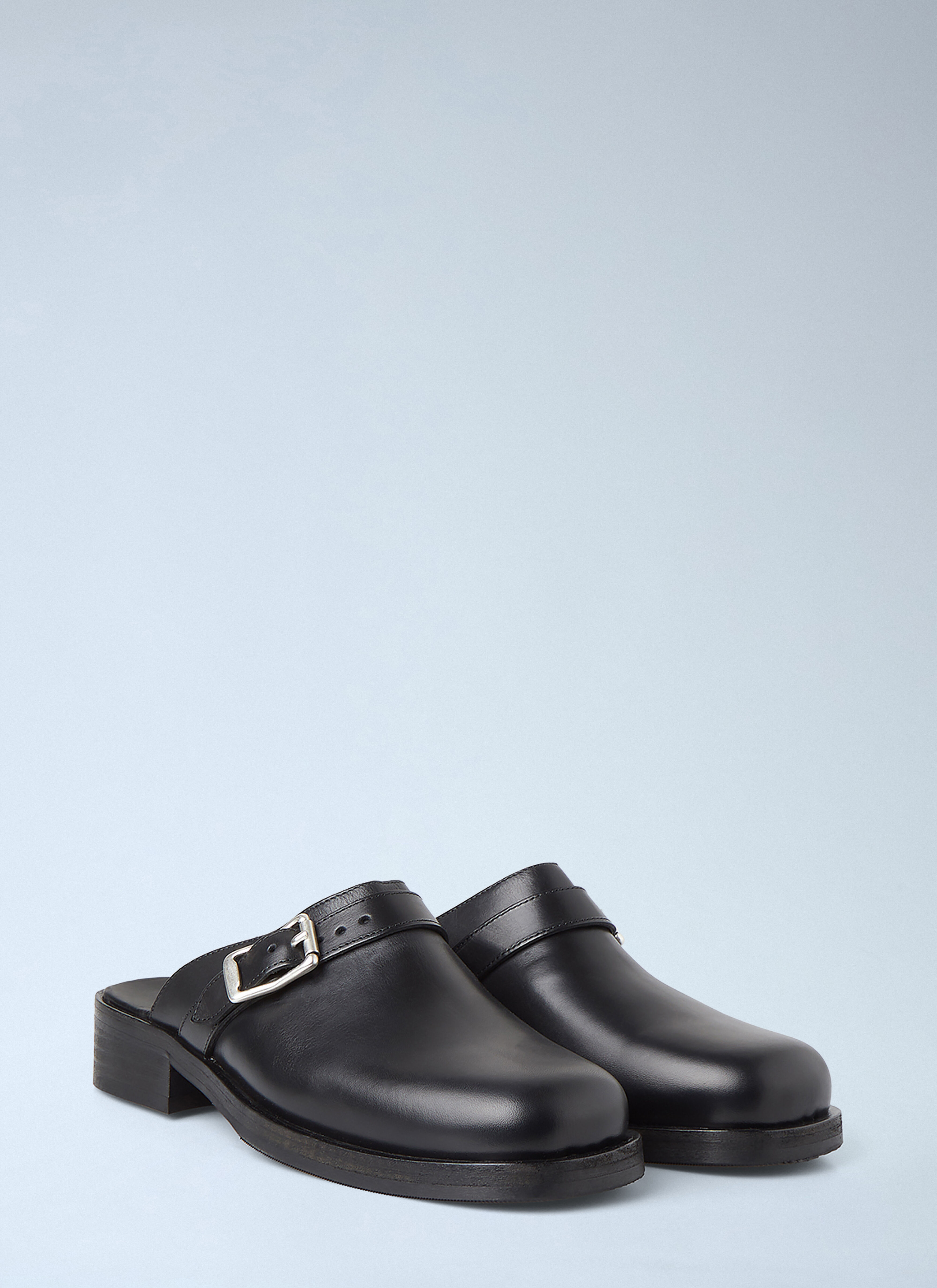 Our Legacy Camion Mules in Black | LN-CC