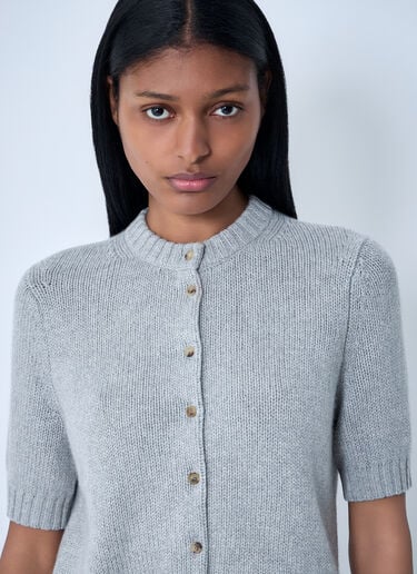 Khaite Nora Cardigan Grey kha0263003
