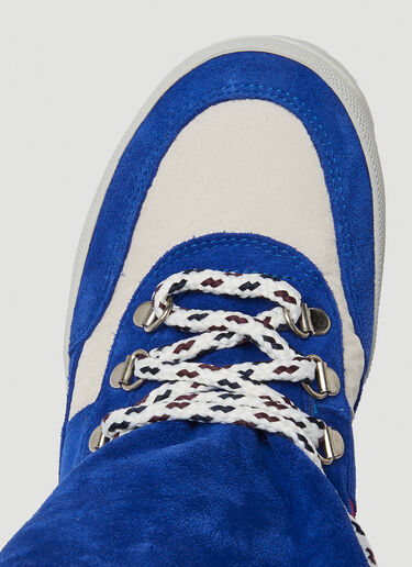 Isabel Marant Étoile Bannry Wedge Sneakers Blue ibe0247082