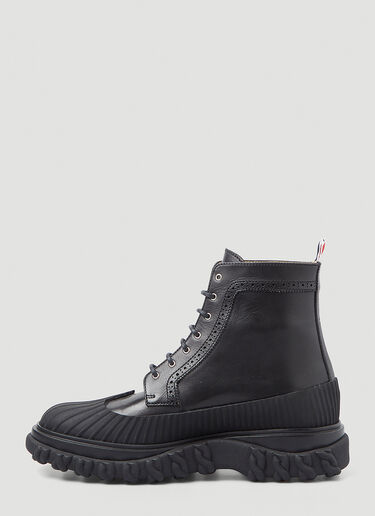 Thom Browne Longwing Duck Boots Black thb0146023