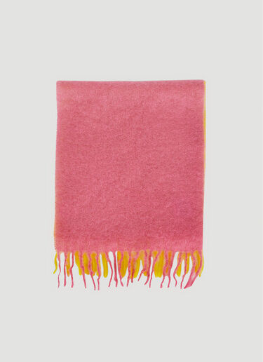 GANNI Gradient Scarf Pink gan0251071