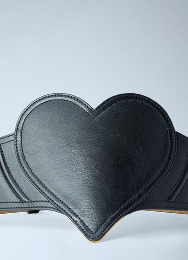 LN-CC® - Vivienne Westwood: Heart Corset Belt - Black Vivienne Westwood Heart Corset Belt Black vvw0265038