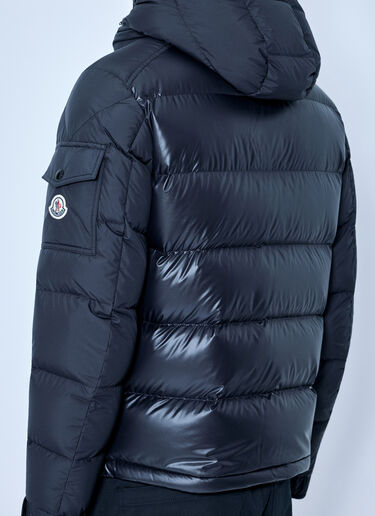 LN-CC® - Moncler: Maya Hooded Short Down Jacket - Black Moncler Maya Hooded Short Down Jacket Black mon0166010