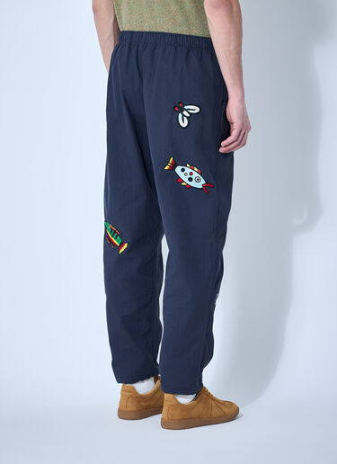 Brain Dead x SOUTH2 WEST8 Fishing Pants Blue brw0160003
