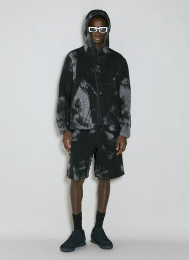 Wool-Blend Jacquard Fleece Jacket Y-3 Wool-Blend Jacquard Fleece Jacket Black yyy0354001