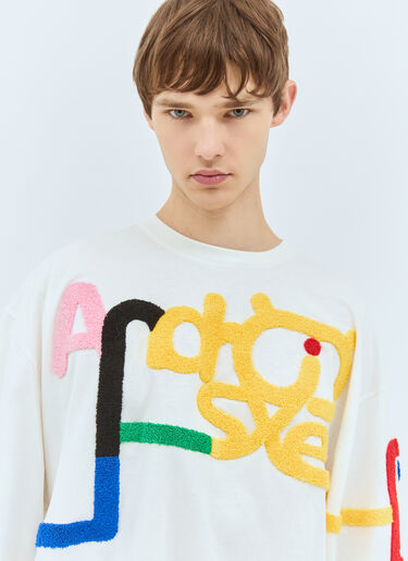 Walter Van Beirendonck Android T-Shirt White wlt0158007