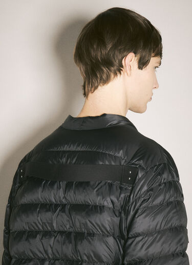 Moncler x Rick Owens Collarless Down Jacket Black mcs0358010