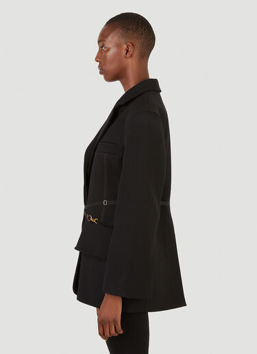 Jacquemus Double-Breasted Blazer Black jac0246028