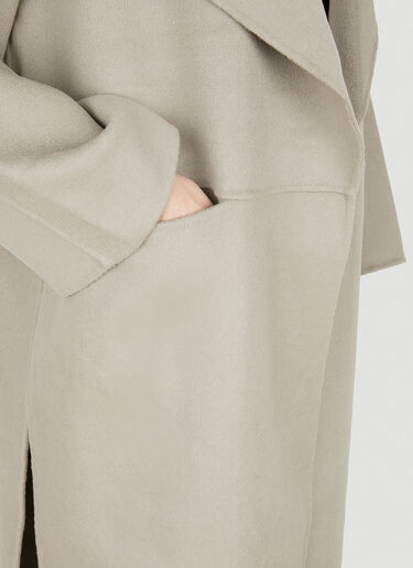 TOTEME Signature Cashmere Coat Grey tot0251021