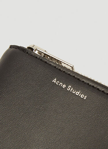 Acne Studios Compact Zip-Around Wallet Black acn0346028
