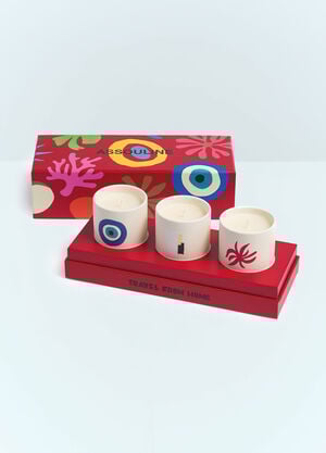 Seletti Mini Candles Travel Set From Home White wps0691119