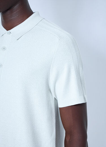 LN-CC® - adidas SPZL: Bispham Polo Shirt with Logo Patch - Light Grey adidas SPZL Bispham Polo Shirt with Logo Patch Light Grey aos0164003