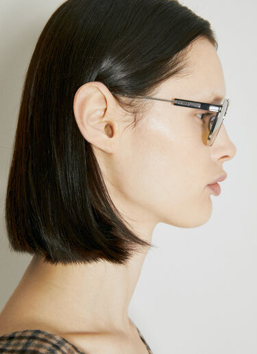 Prada Metal Frame Sunglasses Silver lpr0353003