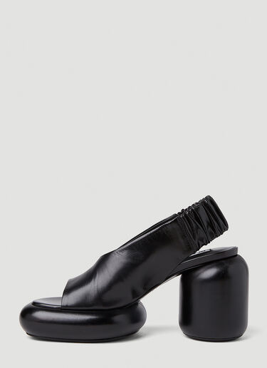 Jil Sander 粗跟鞋 黑色 jil0251040