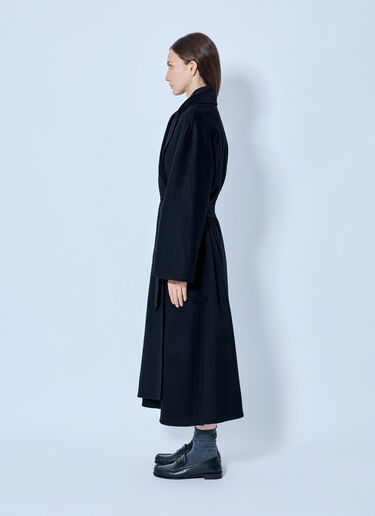 LN-CC® - Max Mara: Belted Cashmere Coat - Black Max Mara Belted Cashmere Coat Black max0265025