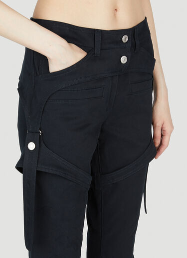 Courrèges Racer Pants Black cou0252010