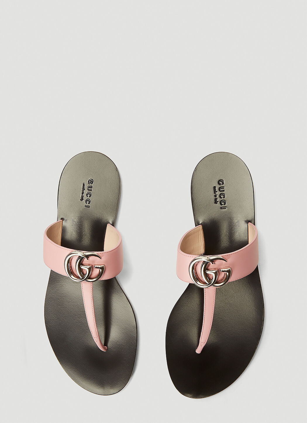 Gucci thong on sale sandals pink